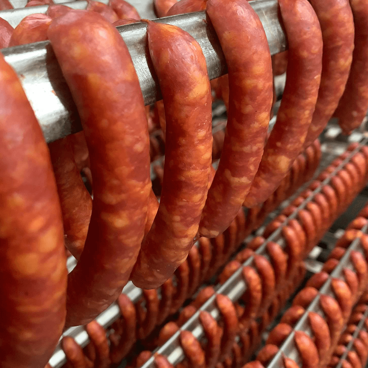 Frankfurterki surowe wędzone Biegun